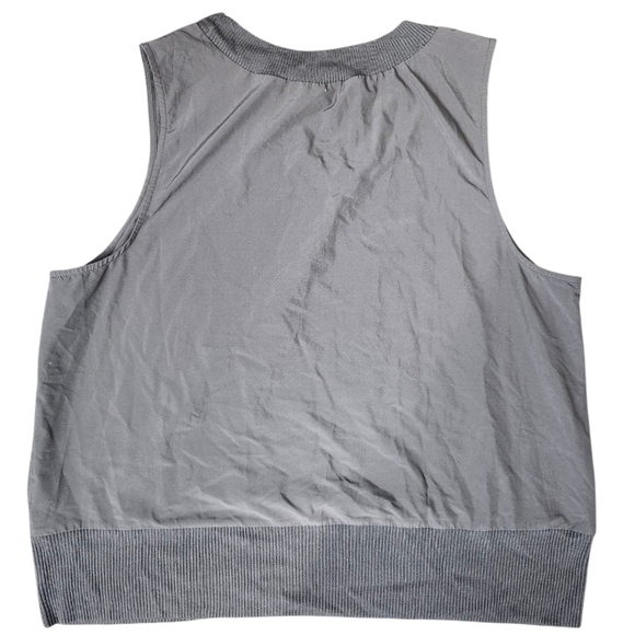 Athleta Gray Sleeveless Tank Top In A Medium - Picture 3 of 5